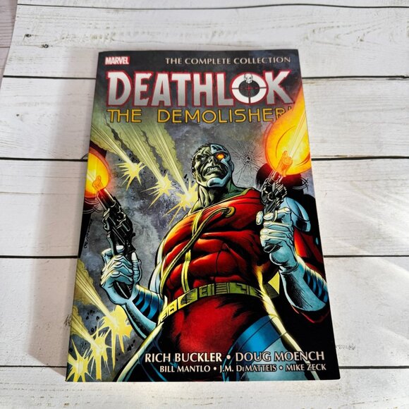 Deathlok the Demolisher! Complete Collection Marvel Comic Superheroes Paperback - Picture 1 of 9